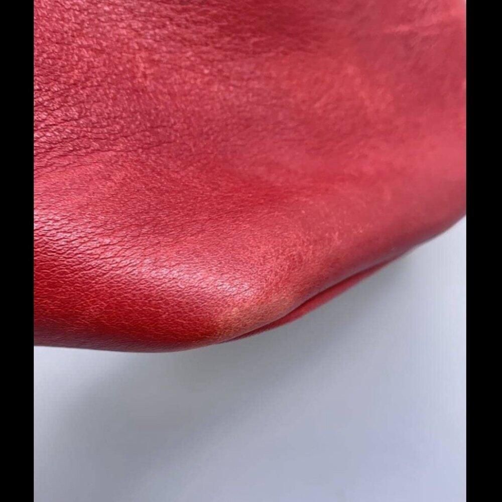 Coach legacy mini vintage red leather mini market tote RARE in great condition - Picture 8 of 8